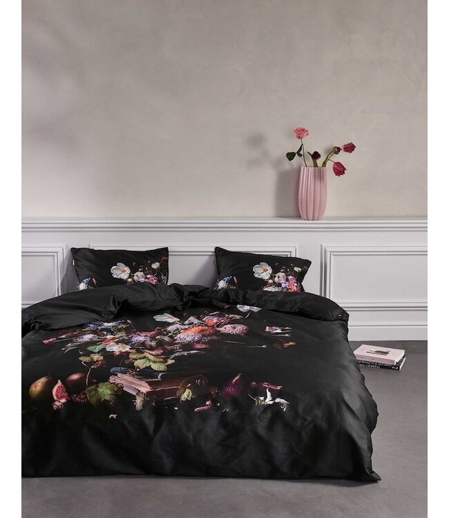 Essenza Bouquet Dekbedovertrek Anthracite