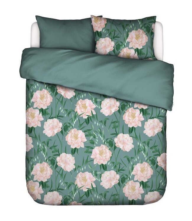 Essenza Dorothea Dekbedovertrek Soft teal