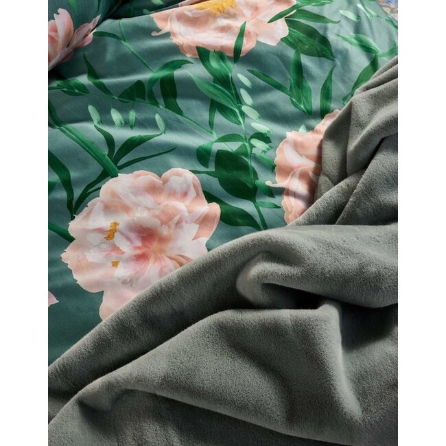 Essenza Dorothea Dekbedovertrek Soft teal
