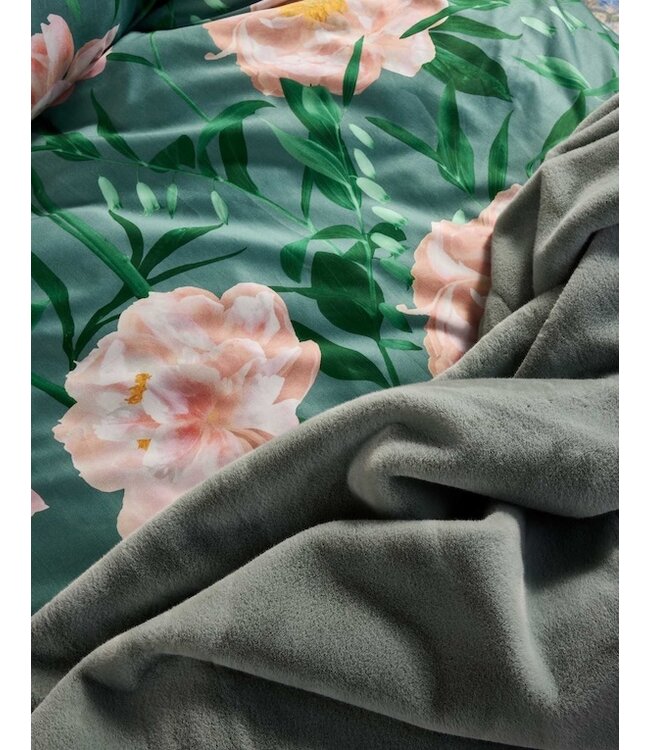 Essenza Dorothea Dekbedovertrek Soft teal