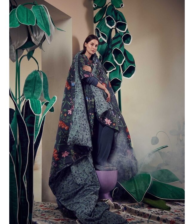 Essenza Marigold Dekbedovertrek Slate grey