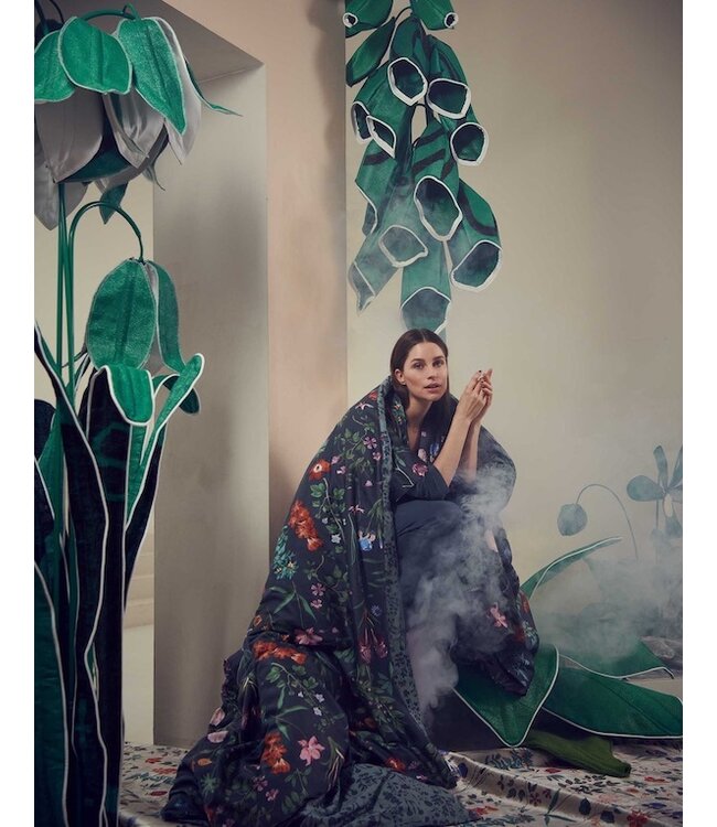 Essenza Marigold Dekbedovertrek Slate grey