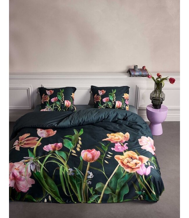 Essenza Eloise Dekbedovertrek Slate grey