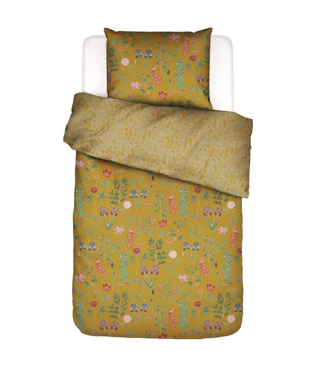 Essenza Marigold Dekbedovertrek Flower ochre