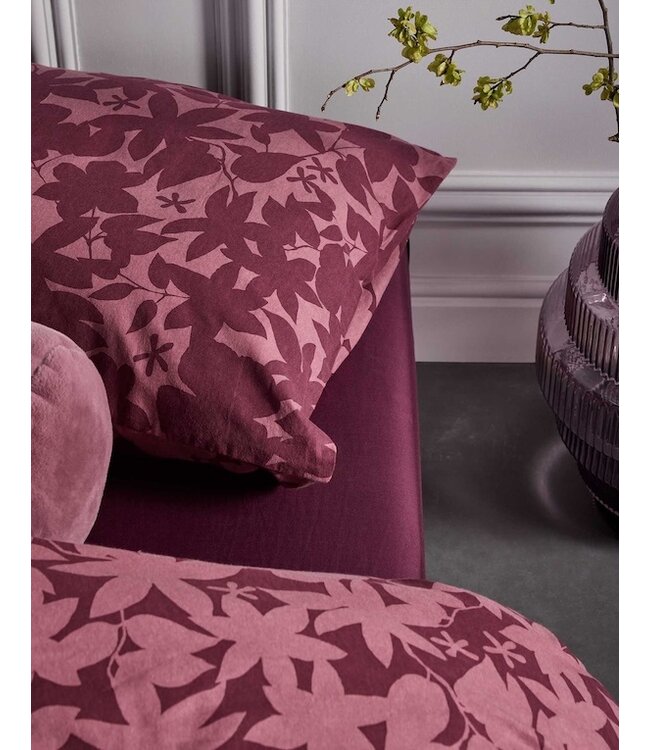 Essenza Imara Dekbedovertrek Burgundy