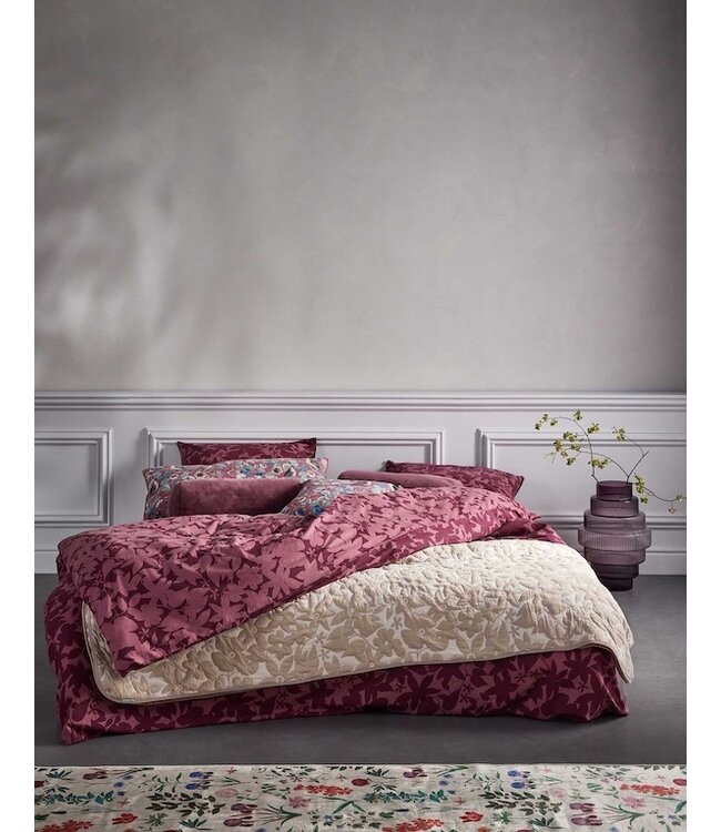 Essenza Imara Dekbedovertrek Burgundy