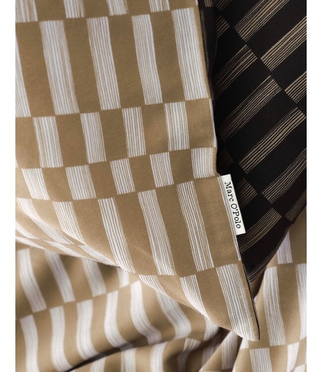 Marc O'Polo Monogram Kussensloop Space blue