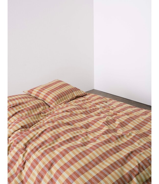 Marc O'Polo Hillan Kussensloop Dark coral