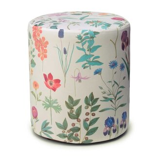 Essenza Marigold pouf Vanilla