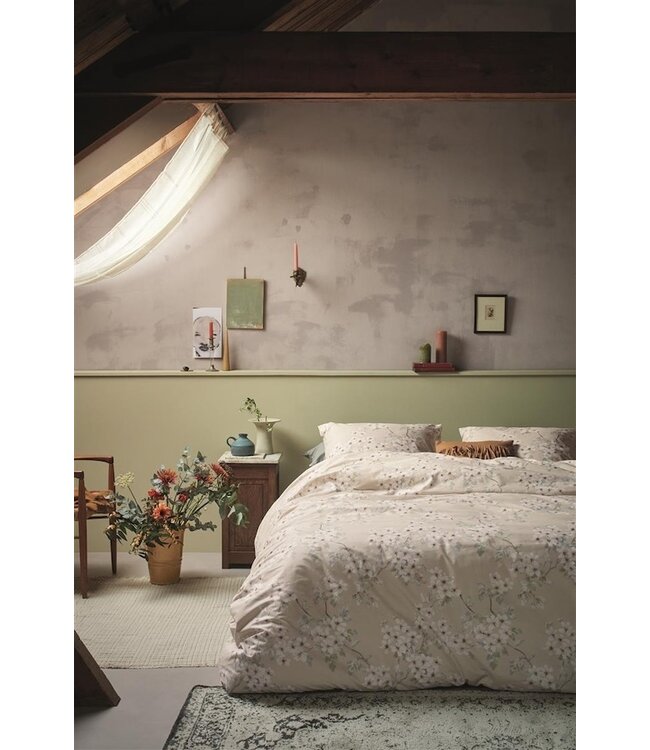 Ariadne at Home Blooming Flowers Zand dekbedovertrek