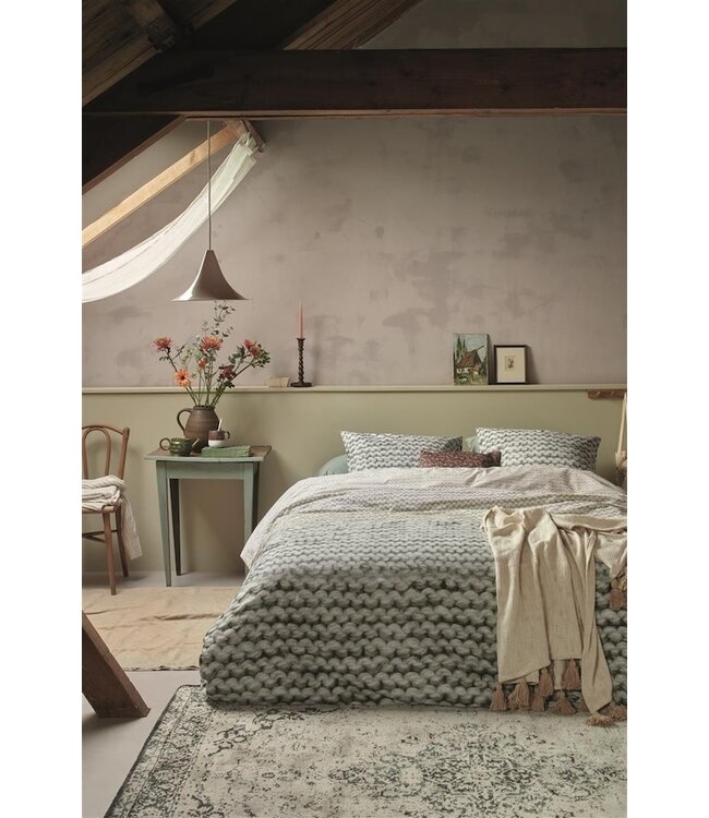 Ariadne at Home Mixed Groen dekbedovertrek