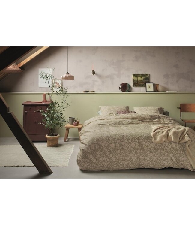 Ariadne at Home Shapes Groen dekbedovertrek