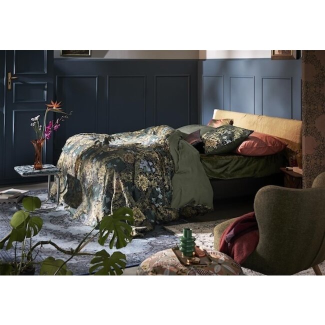 At Home by Beddinghouse Eclectic Blauw Groen dekbedovertrek
