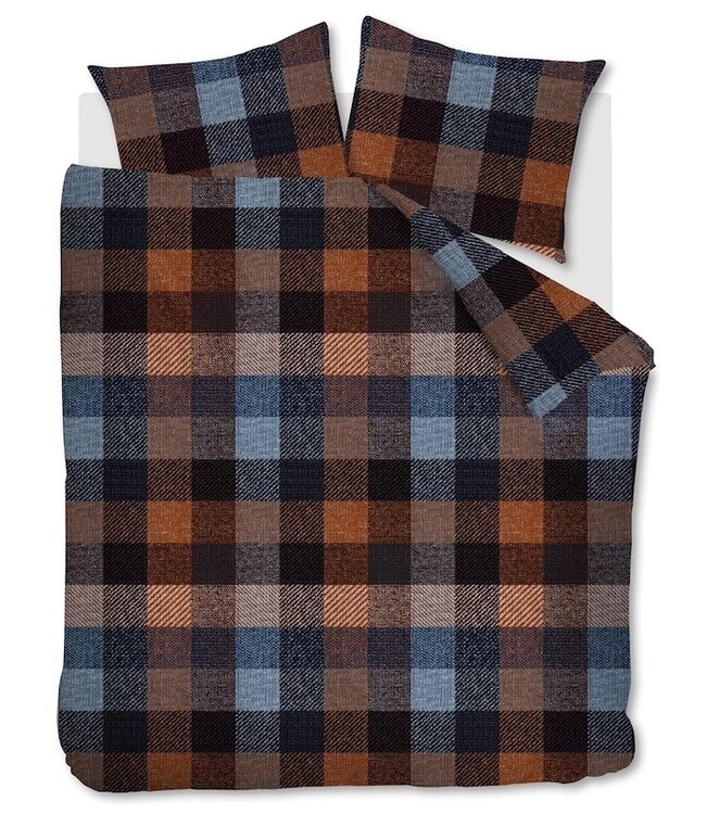 Beddinghouse Dekbedovertrek Beckett Blue