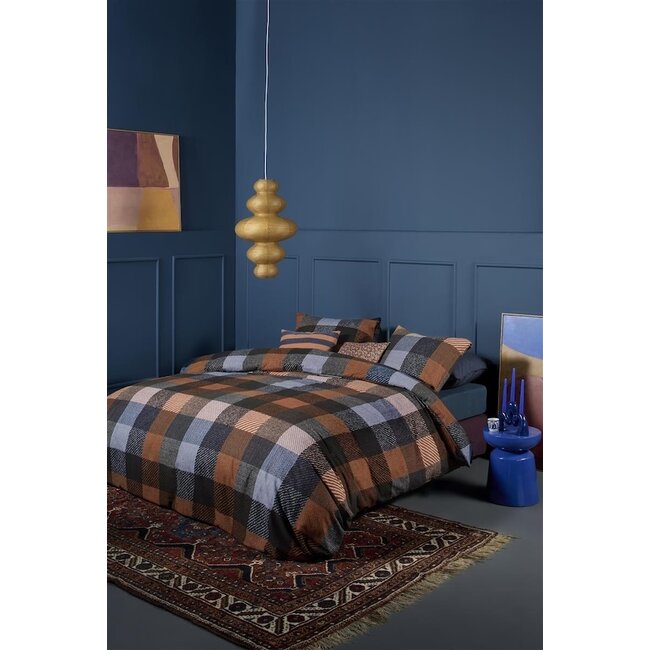 Beddinghouse Dekbedovertrek Beckett Blue