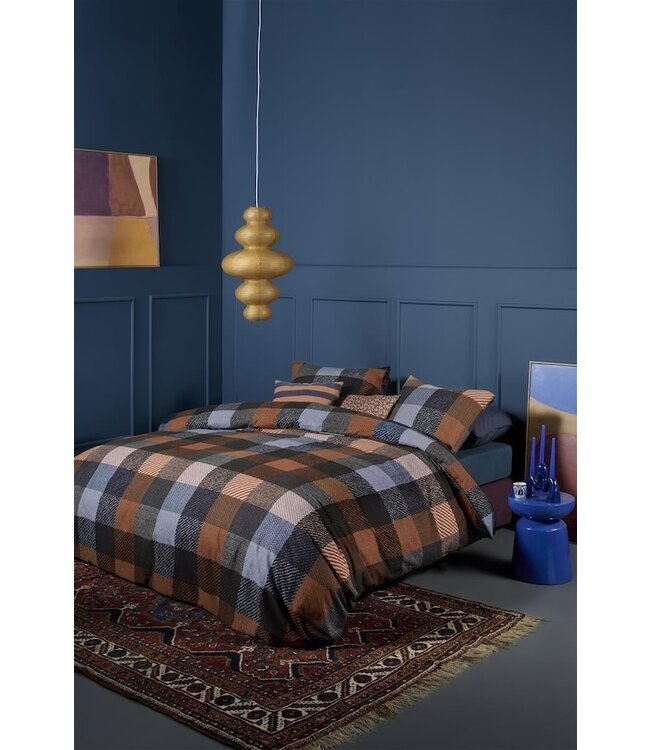 Beddinghouse Dekbedovertrek Beckett Blue