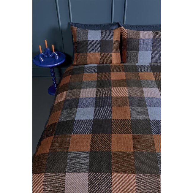 Beddinghouse Dekbedovertrek Beckett Blue