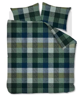 Beddinghouse Beddinghouse Dekbedovertrek Beckett Blue Green