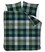Beddinghouse Dekbedovertrek Beckett Blue Green