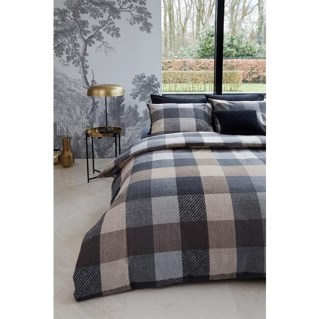Beddinghouse Dekbedovertrek Beckett Grey