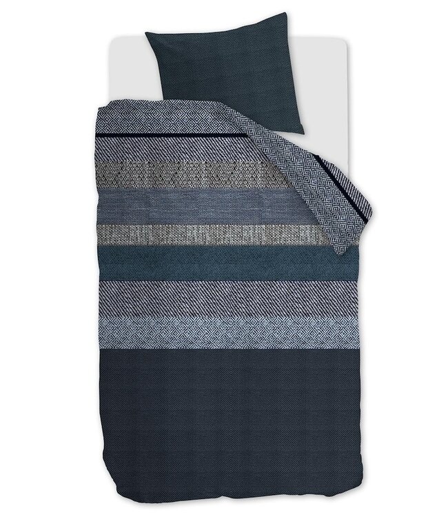 Beddinghouse Dekbedovertrek Enzo Blue