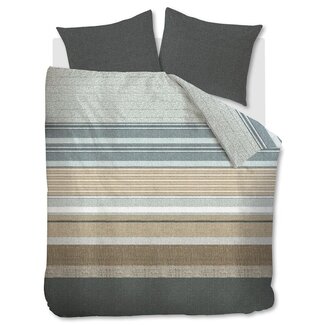 Beddinghouse Dekbedovertrek Lex Grey Green