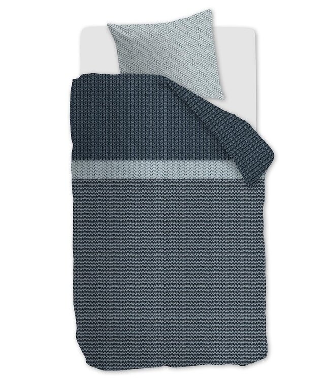 Beddinghouse Dekbedovertrek River Blue