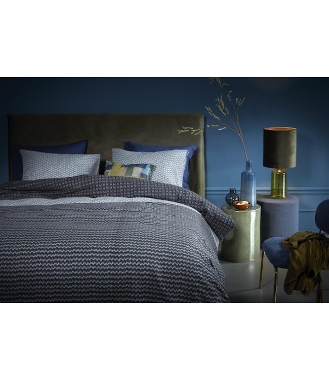 Beddinghouse Dekbedovertrek River Blue