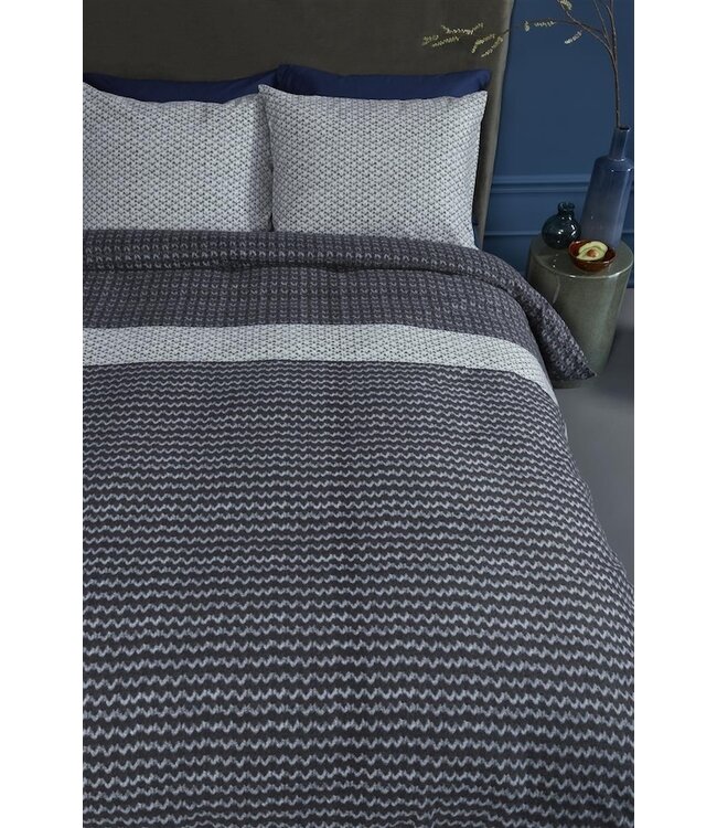 Beddinghouse Dekbedovertrek River Blue