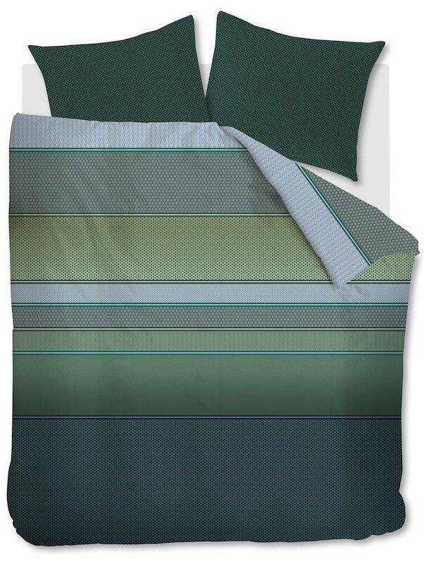 Beddinghouse Dekbedovertrek Romeo Blue Green
