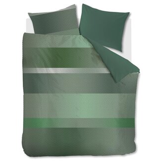 Beddinghouse Dutch Design Love song Groen dekbedovertrek