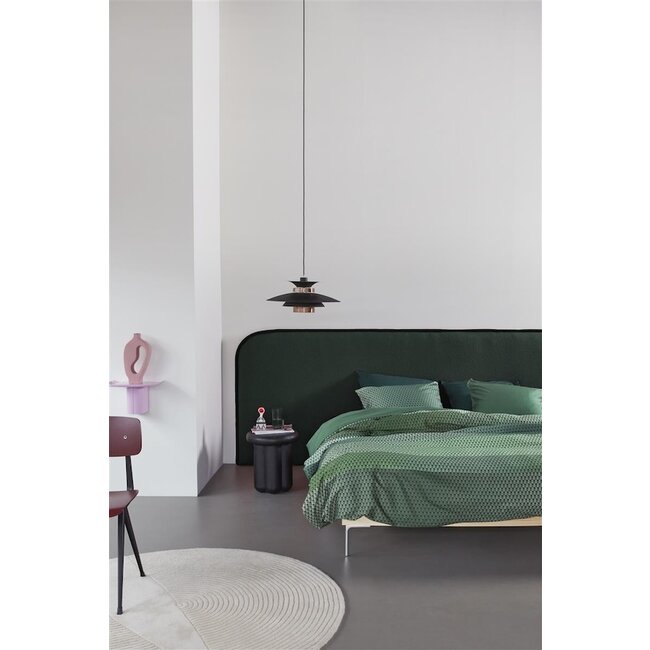 Beddinghouse Dutch Design Love song Groen dekbedovertrek