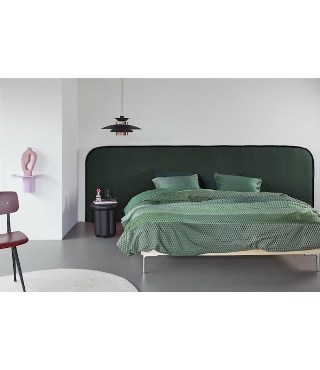 Beddinghouse Dutch Design Love song Groen dekbedovertrek