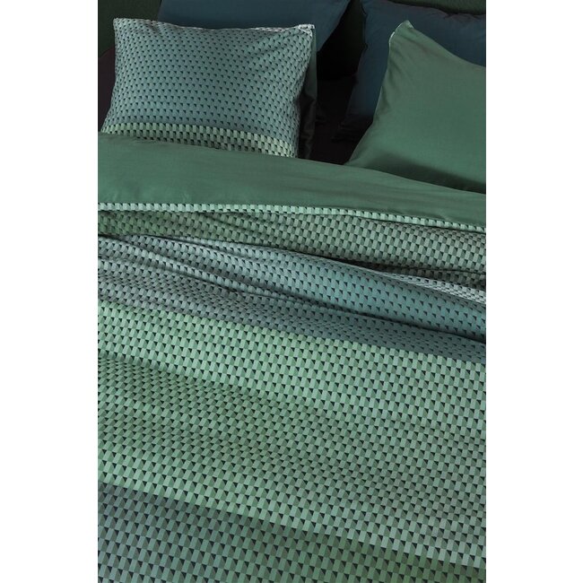 Beddinghouse Dutch Design Love song Groen dekbedovertrek