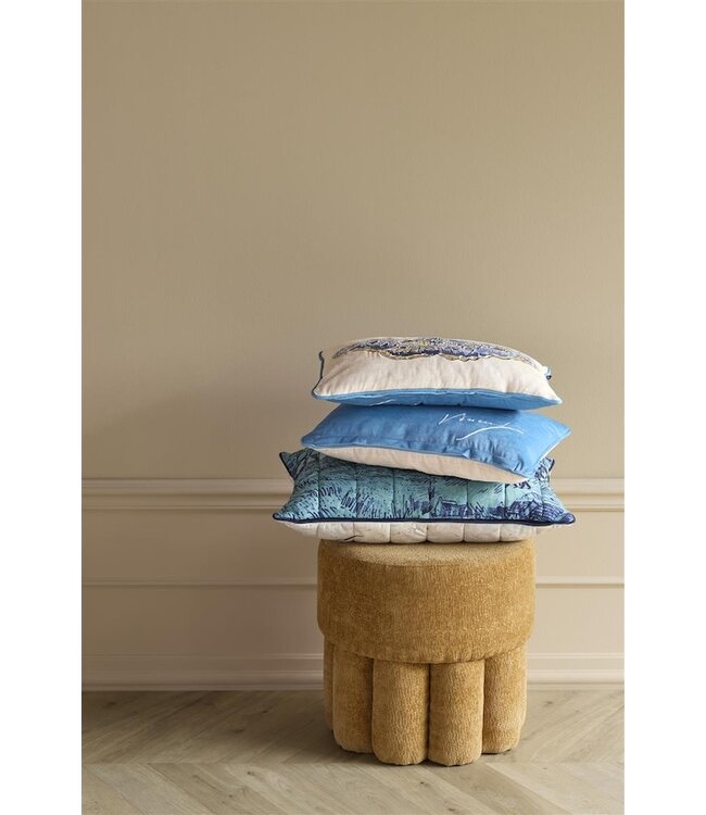 Beddinghouse x Van Gogh Museum Champ de Blé Sierkussen Blauw