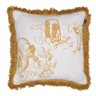 Beddinghouse x Van Gogh Museum La Moisson Sierkussen Natural