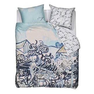 Beddinghouse x Van Gogh Museum Vieux Vignoble Blauw dekbedovertrek