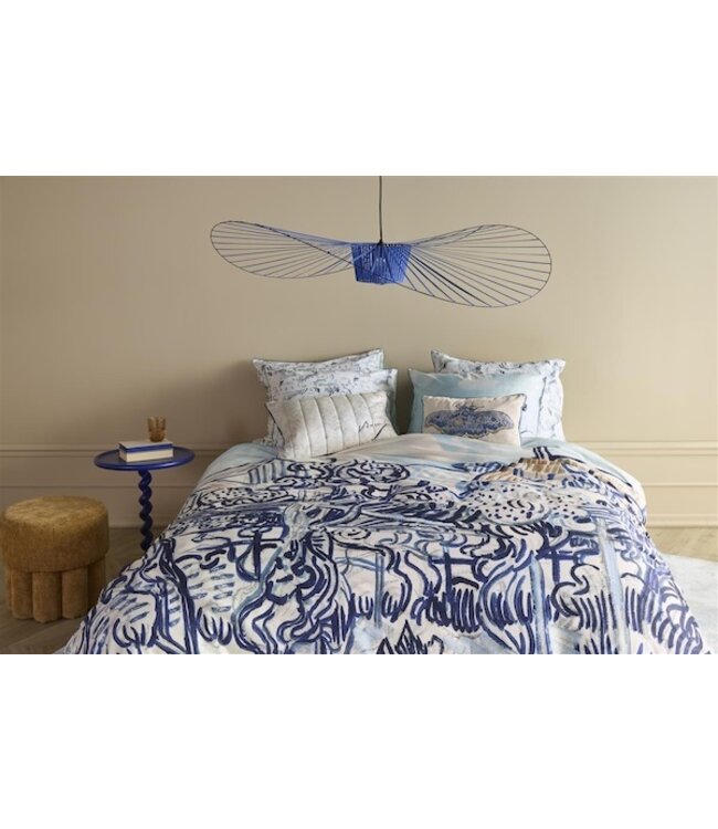 Beddinghouse x Van Gogh Museum Vieux Vignoble Blauw dekbedovertrek