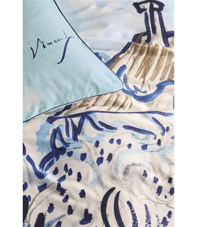 Beddinghouse x Van Gogh Museum Vieux Vignoble Blauw dekbedovertrek