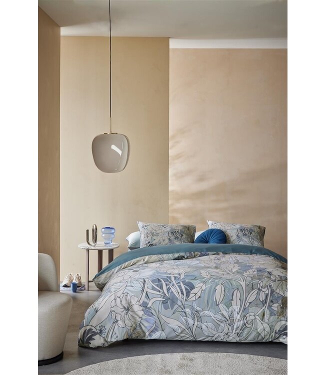 Kardol by Beddinghouse Nobile Blue Grey dekbedovertrek