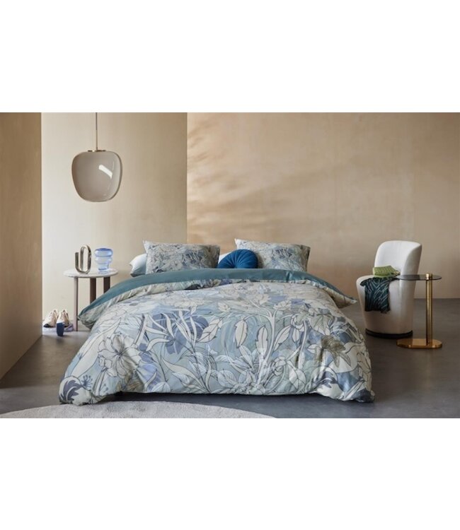 Kardol by Beddinghouse Nobile Blue Grey dekbedovertrek