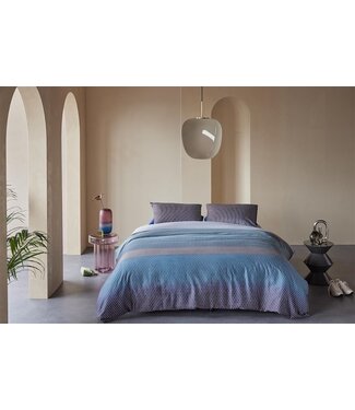 Kardol by Beddinghouse Kardol by Beddinghouse Sashiko Blue Grey dekbedovertrek