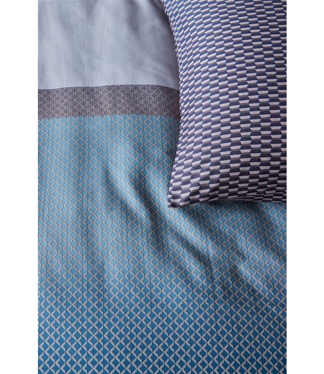 Kardol by Beddinghouse Sashiko Blue Grey dekbedovertrek