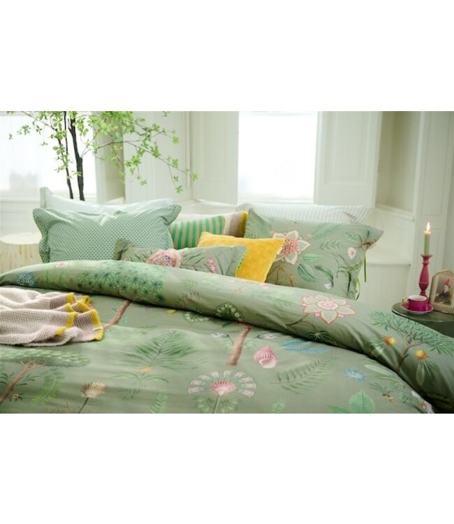 Pip Studio Bamboleo Groen dekbedovertrek