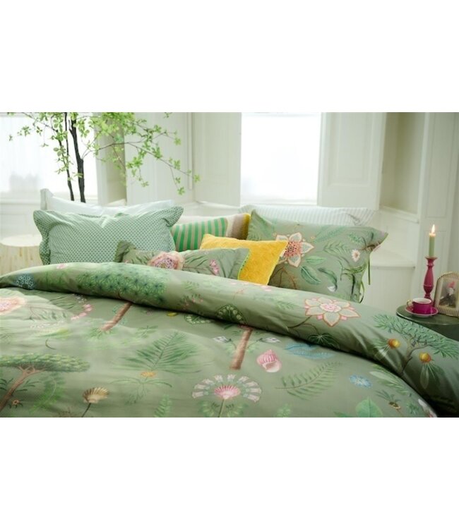 Pip Studio Bamboleo Groen dekbedovertrek