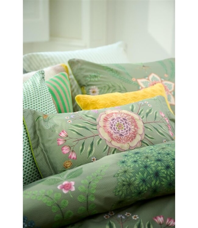 Pip Studio Bamboleo Groen dekbedovertrek