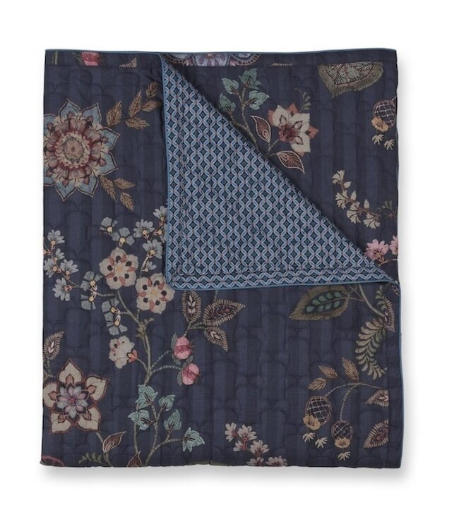 Pip Studio Buenas Noches Quilt Donkerblauw