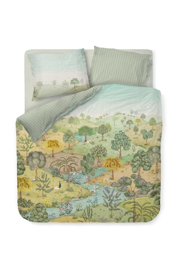 Pip Studio Cabrera Groen dekbedovertrek