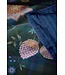 Pip Studio Flores Felices Donkerblauw dekbedovertrek