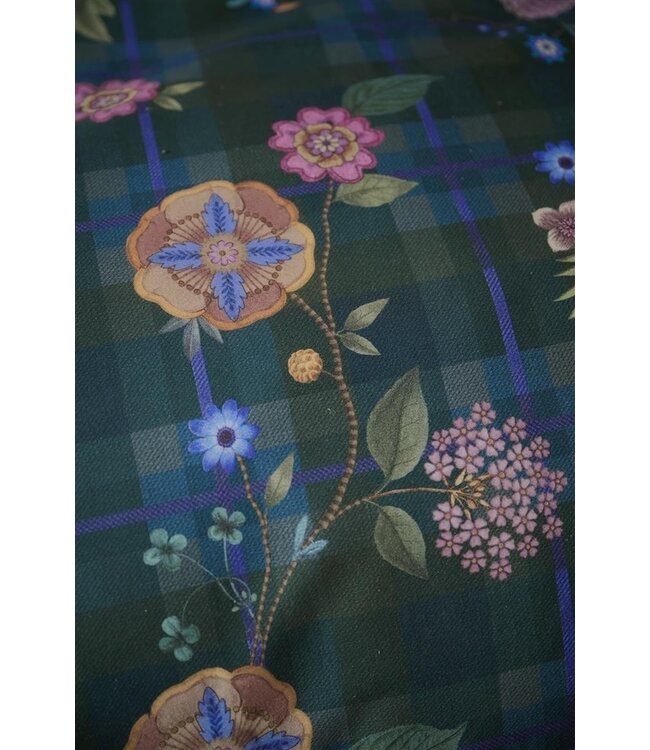 Pip Studio Flores Felices Donkerblauw dekbedovertrek
